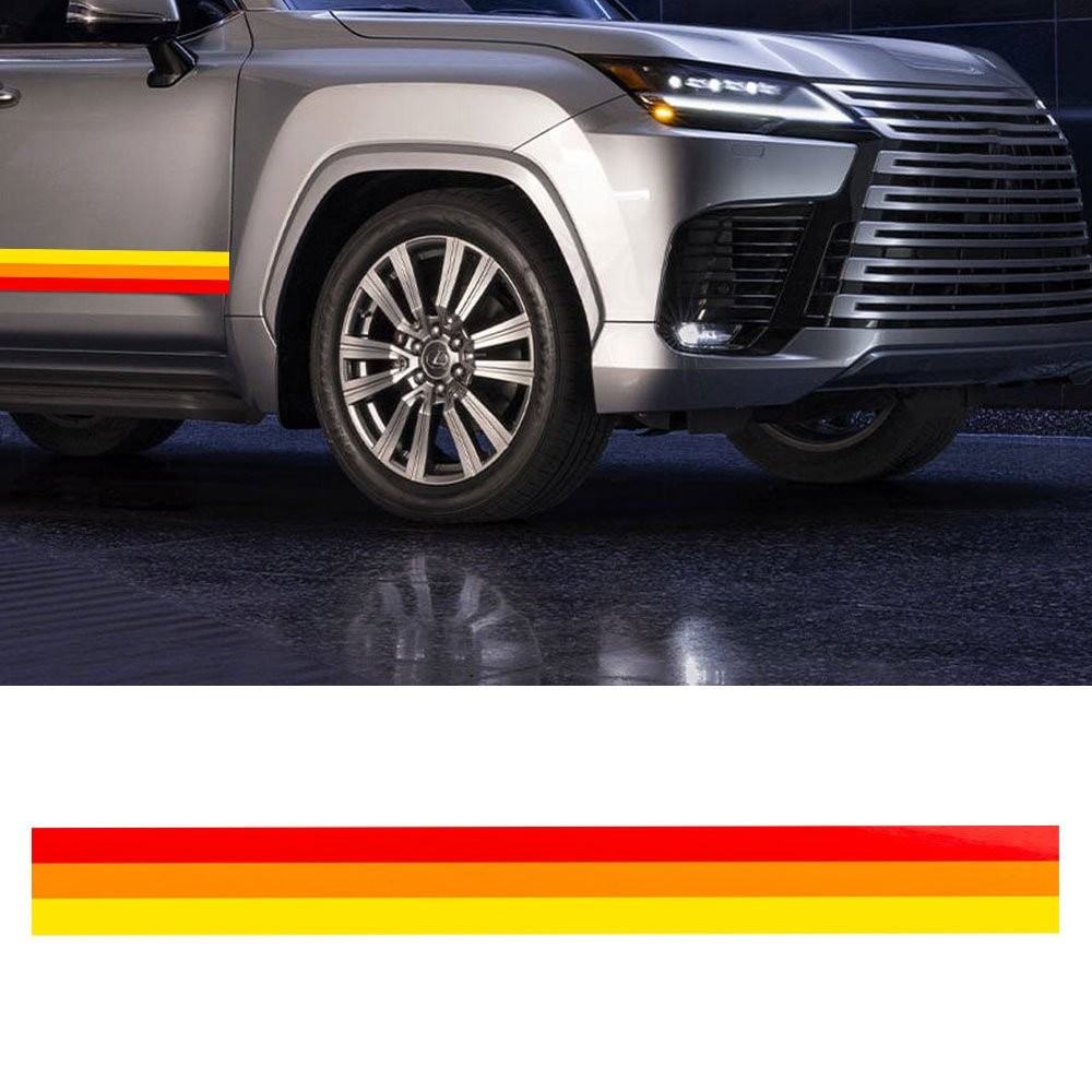 Front Rear Body Stickers Decal Car Tail Light Honeycomb Case Decorative Stickers