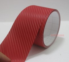 Decorative Strip Tape 3D Texture Carbon Fiber Vinyl Wrap Film Car House Sticker
