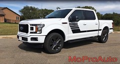 LEAD STROBE 2021-2024 Ford F-150 Stripes Decals LeadFoot Hockey Vinyl Graphics