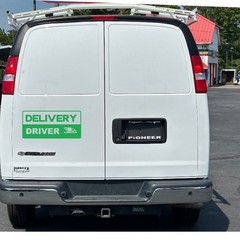 Delivery Driver Magnet, 6″X12″ inch, Automotive Magnet for Car, Truck, SUV,