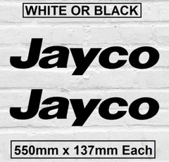 Jayco Caravan Decal Stickers – Trailer Camper High Quality Swan Expanda Hawk
