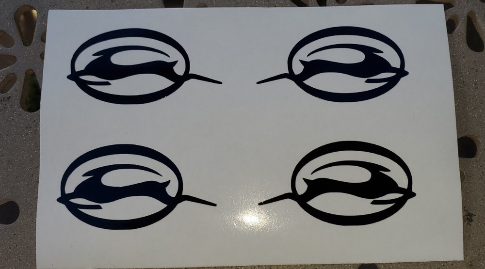 (4) 2″ Impala Chevy Logo Wheel Vinyl Decal Car Sticker Chevrolet SS LS RS