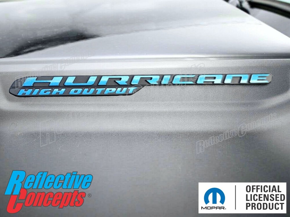 (2025-2026 RHO) Hurricane High Output Emblem Overlay Decal Stickers
