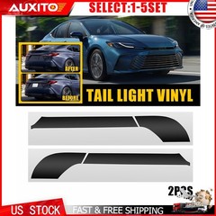 For Toyota Camry 2025 2026 Inner Tail Light Smoke Black Vinyl Cover Decals 2-10X