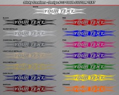 Design #113 Custom Decal Sticker Vinyl Graphic Windshield Window Tribal Car SUV