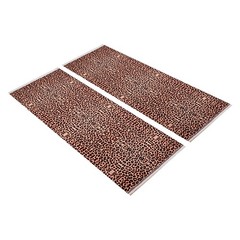 Car Interior Sticker Trim Self-Adhesive Bronzing Tape for Car,Leopard Print