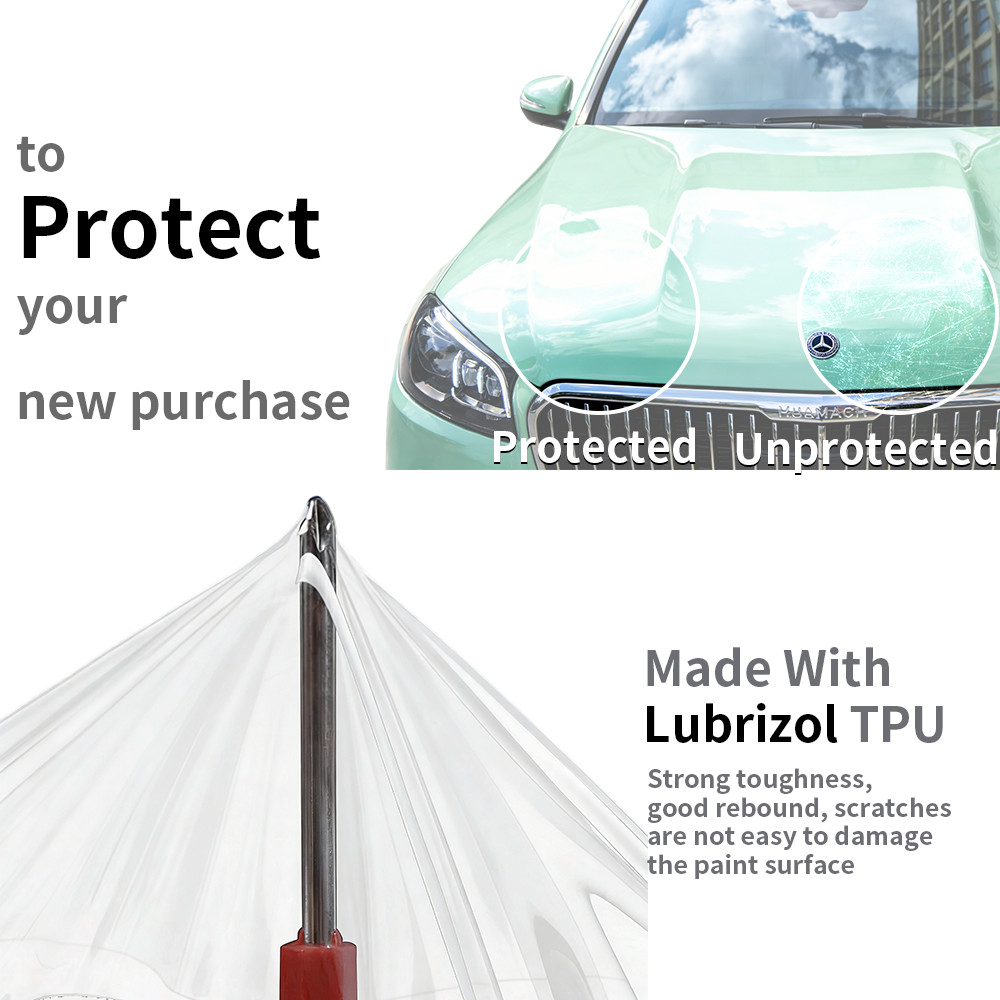 Headlight TPU Tint Clear Gloss PPF Protection Film Taillight Lamp Vinyl Car Wrap