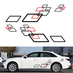 Car Stickers Side Door Body Decal Film Racing Sport Style Decoration Vinyl Trim
