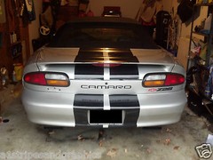 11″ Plain Rally stripes Stripe Graphics FIT all Models 98 – 2002 Chevy Camaro