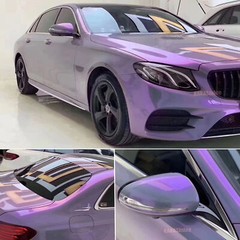 Chameleon Pearl Metal Glossy Full Car SUV Vinyl Wrap Sticker Grey PUR – 65FT BO