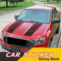 Vinyl Black Stripe Decal Graphic Sticker For Body Hood Car Truck Accessories
