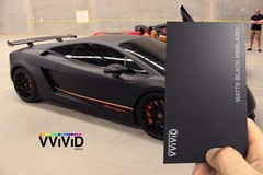 VViViD Matte Black Vinyl Wrap Adhesive Film Air Release 25ft x 5ft, black
