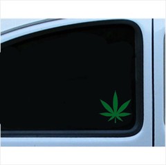 (6) 2″ MARIJUANA POT LEAF Vinyl Decal Stickers Window Tumbler Skate Laptop promo