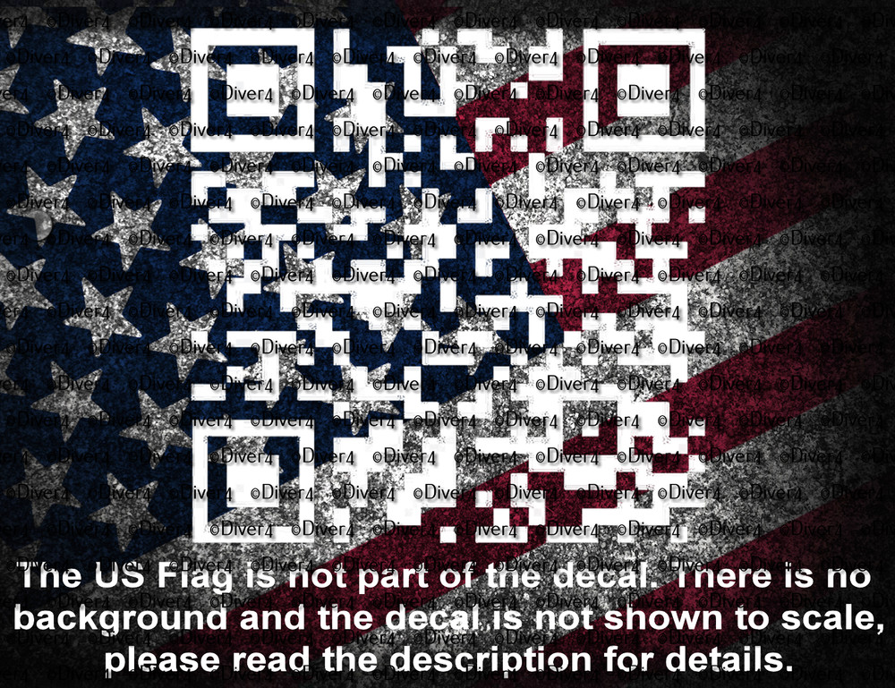 Rick Rolled QR Code Vinyl Decal Sticker US Made US Seller