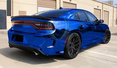 ESSMO PET Chrome Royal Blue Stretch Car Vehicle Vinyl Wrap Decal Sticker Sheet