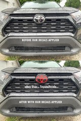Toyota C-HR 2018 2019 2020 2021 2022 Emblem Decal for Front Badge