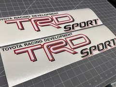 TRD Sport 2005 – 2014 Style, Bed Decals Stickers, Fits Toyota Tacoma, Tundra