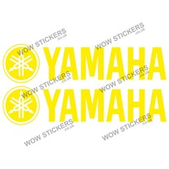 Yamaha Motorbike stickers 210×50 x 2 Decals Panel car metal tank (Choose Colour)