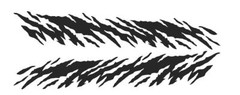 DECAL #A995 VINYL GRAPHIC AUTO SUV VEHICLE CROSS OVER MODERN TRUCK VAN CAR SEMI