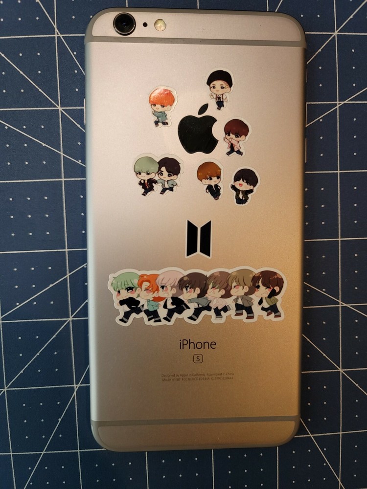 BTS STICKER SET CELLPHONE STICKER (8pcs)