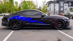 Sticker for Ford MUSTANG Flash graphics Vinyl Design Graphics Decal 2015-Present