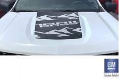 2019 2020 2021 2022 Chevy Silverado 1500 MOUNTAIN TRAIL BOSS Hood Decal Graphic