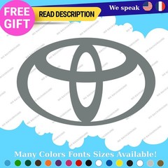 Fits Toyota Logo Vinyl JDM Decals GT 86 FRS BRZ Stickers Drift Tuning Door Japan