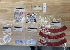 NOS Reproduction Corvette Decal Lot 427 390HP Tonawanda DF Tire Pressure