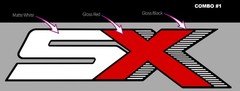 SX Bed Decals Stickers, Fits Toyota Tacoma, Tundra, Choose Your Color Combo!