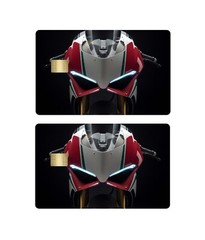 2 Premium Print Ducati Panigale V4 Bank Card Skins Small Chip.