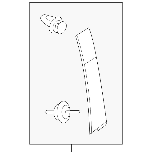 Genuine Mazda Door Applique BDTT-50-M10D