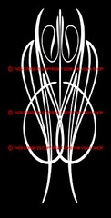 Horns 2 VINTAGE Pinstripe Stripe,Kit,Drag Race,Hand Lettered decals.Badass 9in