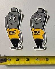 2 MF MAGNAFLOW DECALS STICKERS racing outland utv offroad powersports overland
