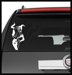 Decal Vinyl Truck Car Sticker – DC Comics Batman Smoking Gun Harley Quinn