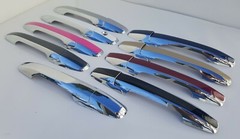 Custom Black OR Chrome Door Handle Overlays 2004 – 2008 Acura TSX YOU PICK CLR