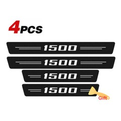 4 For Ram 1500 Truck Car Door Sill Protector Threshold Sticker Plate Entry Guard