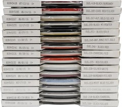 Universal 4/16″ 2-Color Pinstripe(Duo-Tone)02045215- Char. Metallic/Silver Met.