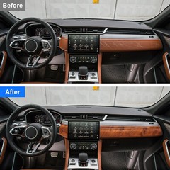 50x150cm High Gloss Wood Grain Vinyl Wrap Roll Sheet Film for Car Home Office