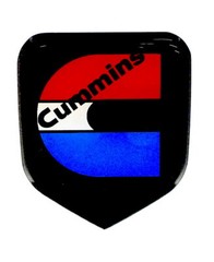 GRILLE EMBLEM fits RAM DIESEL 1994-2002 Black / Red White & Blue