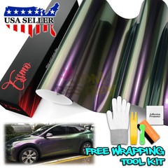ESSMO PET Galaxy Dust Gloss Violeta Green Auto Car Vinyl Wrap Decal Sticker