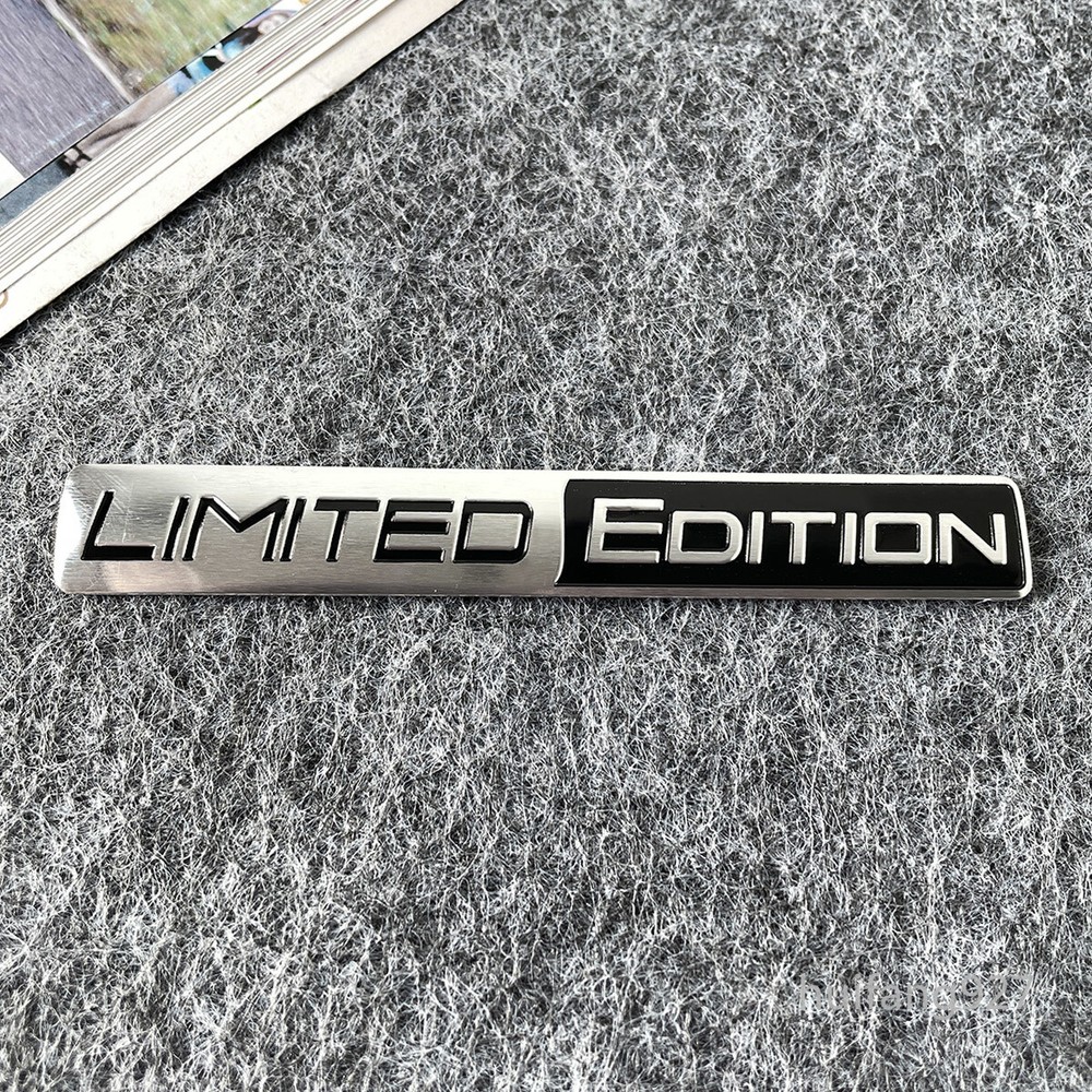 Metal Car Body Rear Trunk Lid Badge LIMITED SPECIAL EDITION Emblem Decal Sticker