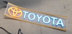 Toyota LED car Decal