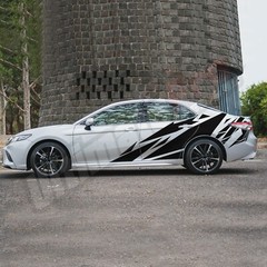 Pattern Decal for Toyota Camry Side Geometric Sport Design Graphics Sticker XSE