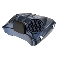 Midnight Blue Dual 8” Speaker Lids Fits Advanblack/Harley Razor Tour Pack