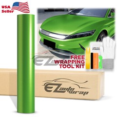 Heavy Metal Diamond Satin Emerald Green Car Vinyl Wrap Decal Sticker Sheet Film