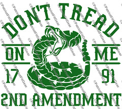 Dont Tread on Me,1791,15+ COLORS AVAIL,2nd Amendment,Gadsden,2A,Vinyl Decal