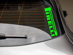 Custom Pirelli Vinyl Decal Import Tuner Multiple Colors and Sizes