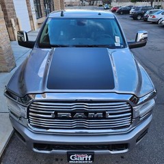 Fits 19-2024 2500/3500 Ram Bighorn Vinyl Srickers Decals Hood Plain Graphics