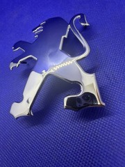 Logo Badge Emblem Monogram PEUGEOT LION 406 1995/2004 Original 1852387030