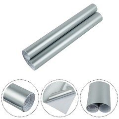 Chrome Metallic Vinyl Film Wrap Sticker Bubble Decals 30*150cm Accessories